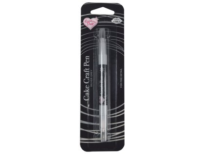 Marker alimentar cu două capete Silver Grey - Argintiu