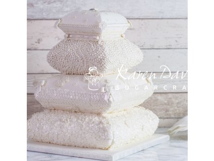 Formă din silicon Flitry - Large Sequins Border Karen Davies