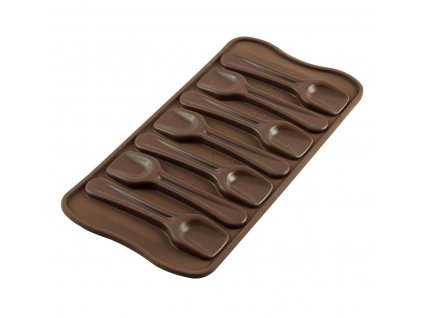 50393 2 silikonova forma na cokoladu lyzicky