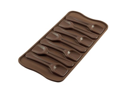 Formă din silicon pentru ciocolată - Lingurițe