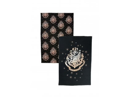 93290 Hogwarts Tea towel Twin Pack