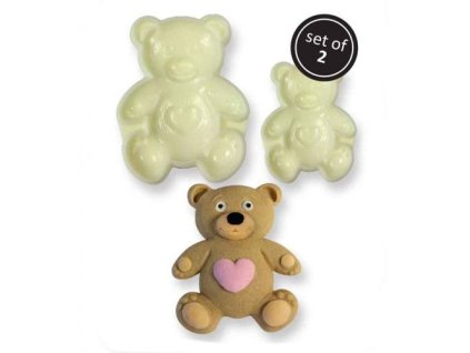 Decupator Ursuleț Pop It Teddy Bear 2 buc