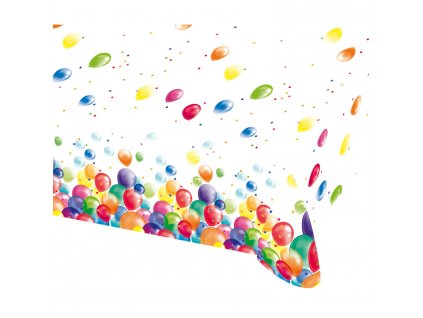 58155 1 obrus pastelove balony 120 x 180 cm
