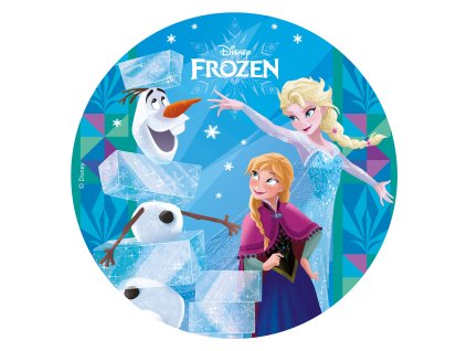 57639 2 jedly papier frozen ladove kralovstvo 20 cm