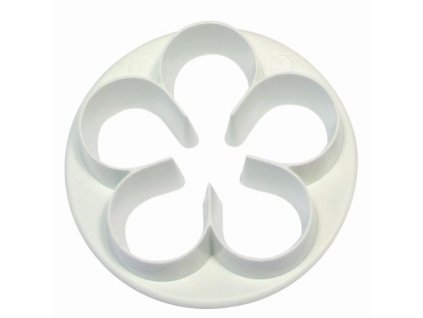 Decupator rotund din plastic floricică 30 mm