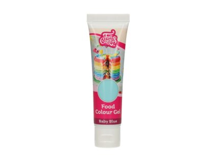 Colorant gel albastru deschis concentrat comestibil Baby Blue pentru paste de modelaj și bomboane de ciocolată 30 g