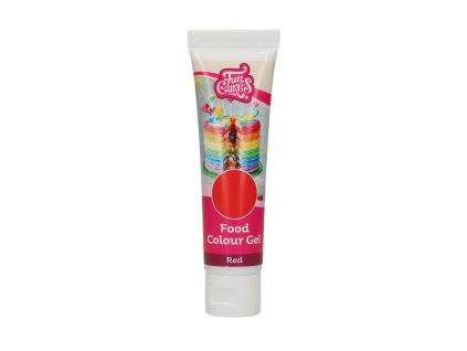 Colorant gel roșu  RED concentrat comestibil pentru materiale si bomboane de ciocolată 30 g
