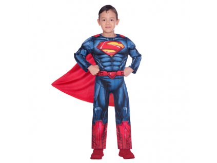 Detský kostým - Superman Classic (Mărimea - Copii 4 - 6 ani)