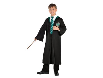 Detský čarodejnícky plášť Slizolin - Harry Potter