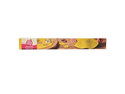  Fondant galben gata rulat pentru acoperit torturi Mellow Yellow (fondant colorat) 430 g