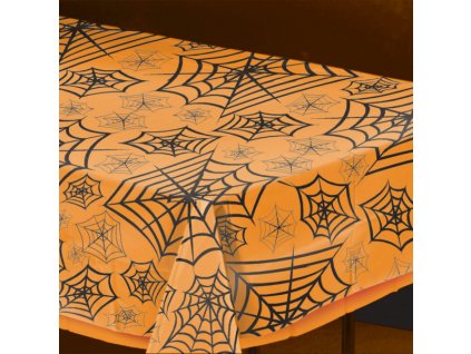 60057 obrus halloween pavucina 274 x 139 cm