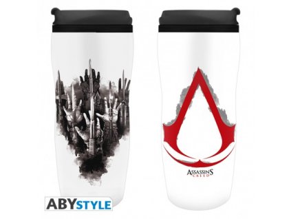 assassin s creed travel mug crest