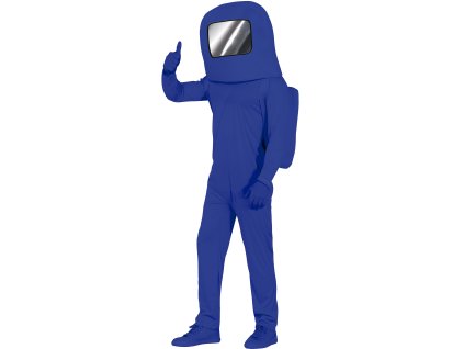 Costum copii - Among Us albastru