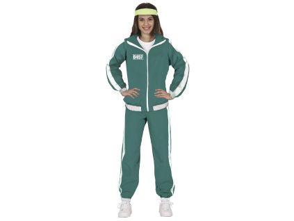 Costum Copii Squid Game - Fată Jucătoare