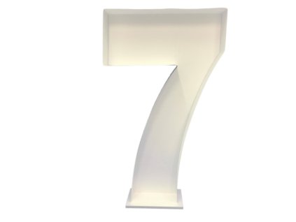 Šablóna na balóny číslo 7