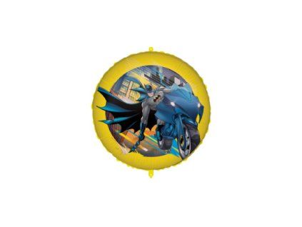 Fóliový balón - Batman na motorke 46 cm
