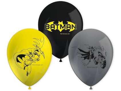 64122 sada latexovych balonov batman 6 ks