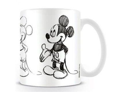 Cană Disney - Mickey Mouse sketch 315 ml