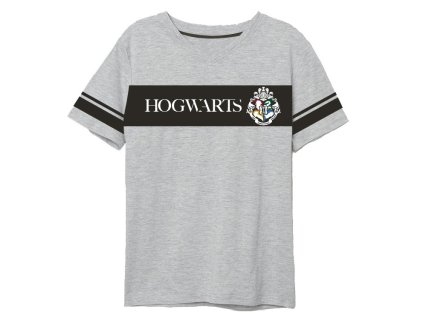 Tricou Harry Potter pentru bărbați - Hogwarts gri