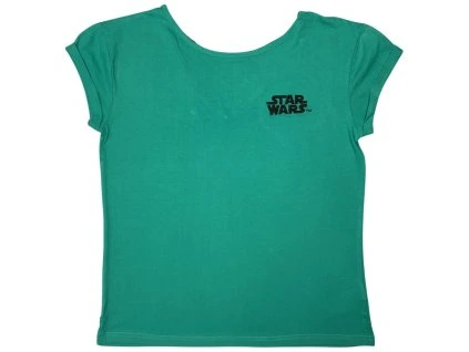 Dámske tričko - Star Wars zelené