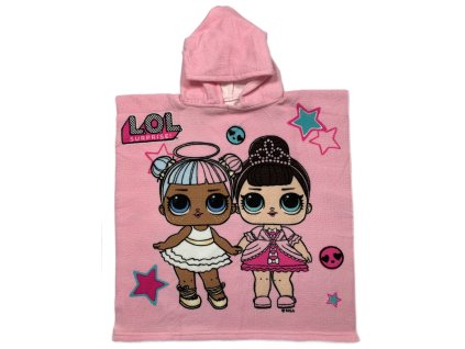 Prosop / Poncho pentru fete - LOL Surprise