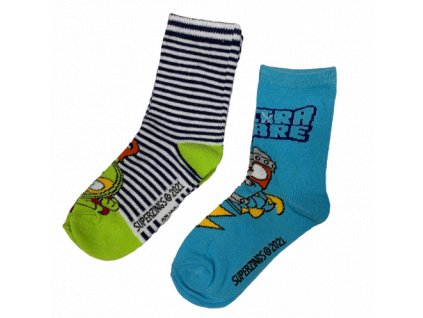 Chlapčenské ponožky - Super Zings 2 ks (Mărimea sosete 23-26)
