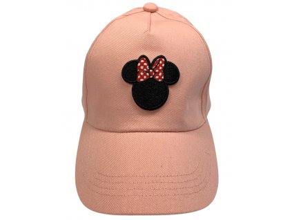 Dievčenská šiltovka - Minnie Mouse ružová (Mărimea Şepci 56)