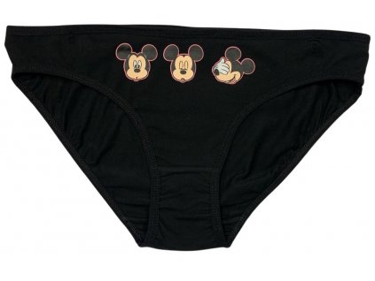 Dámske spodné prádlo - Mickey Mouse čierne (Mărimea - Adult L)