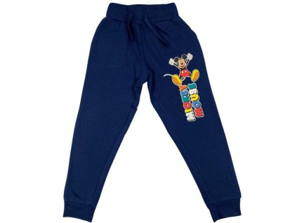 Chlapčenské tepláky - Mickey Mouse tmavomodré (Mărimea - Copii 104)