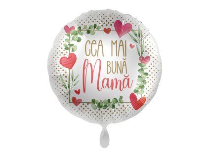 Fóliový balón kruh - Cea Mai Buna Mama