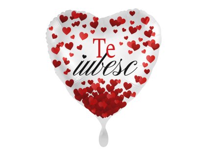 Fóliový balón srdce - Te iubesc
