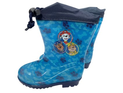 Cizme cauciuc băieți - Paw Patrol albastru închis