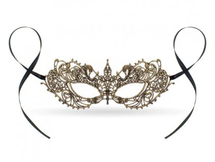 Škraboška - Magic Gold zlatá