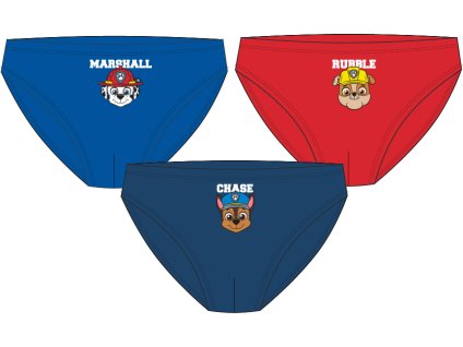 Lenjerie intimă pentru băieți - Paw Patrol 3 buc.