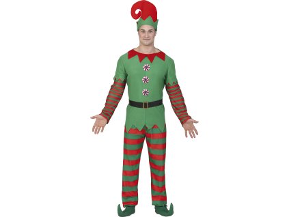 Costum bărbătesc - Elf de Crăciun
