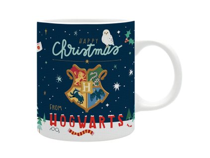 harry potter mug 320ml christmas x2