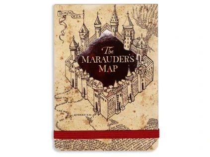 Vreckový zápisník Harry Potter - Záškodnícka mapa