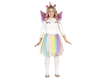 Costum pentru fete - Rainbow Unicorn