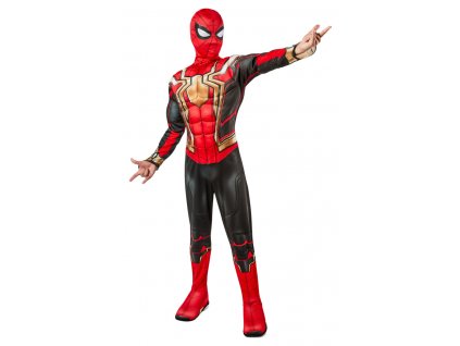 Kostým pre chlapcov - Spider-Man No Way Home Deluxe (Mărimea - Copii L)