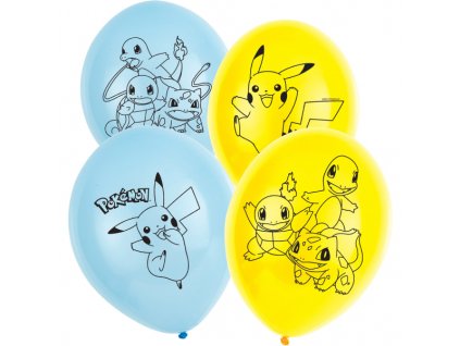 79499 latexove balony pokemon 27 5 cm