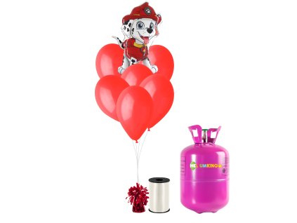Set pentru petrecere cu heliu - Paw Patrol Marshall