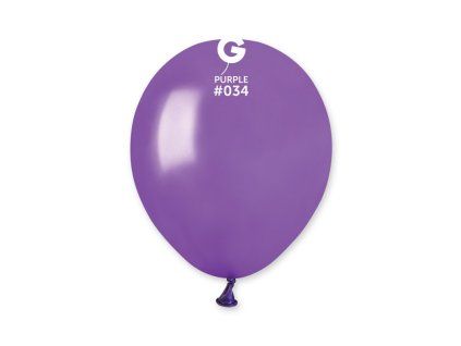 Balon - violet metalizat 13 cm