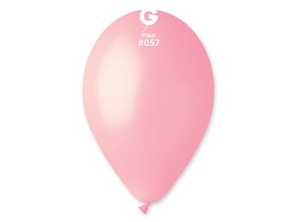 Balónik pastelový - ružový 30 cm