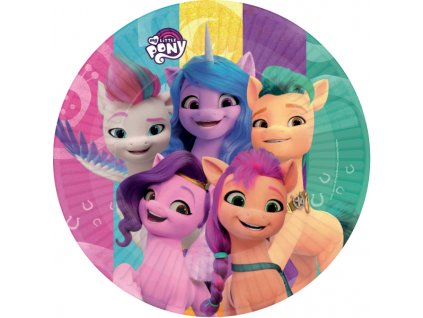 83796 papierove taniere my little pony 23 cm