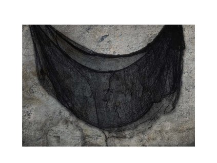 Perdea neagră 76 x 228 cm