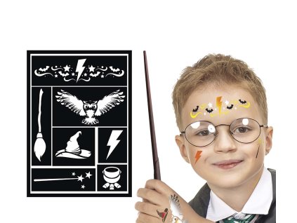 Șablon pentru machiaj - Harry Potter