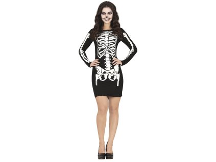 Costum pentru damă - Schelet (rochie)