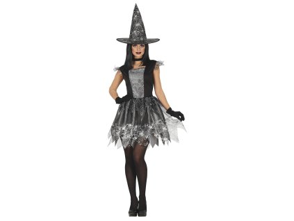 Costum pentru damă - Vrăjitoare argintie