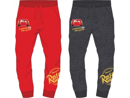 Pantaloni trening pentru băieți - Mașini, gri