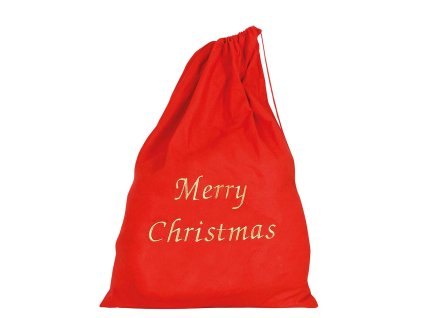 Sac pentru Moș Nicolae - Merry Christmas 60 x 95 cm